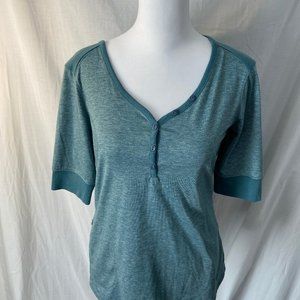 REI Shirt Top Knit Half Sleeves Hiking Small